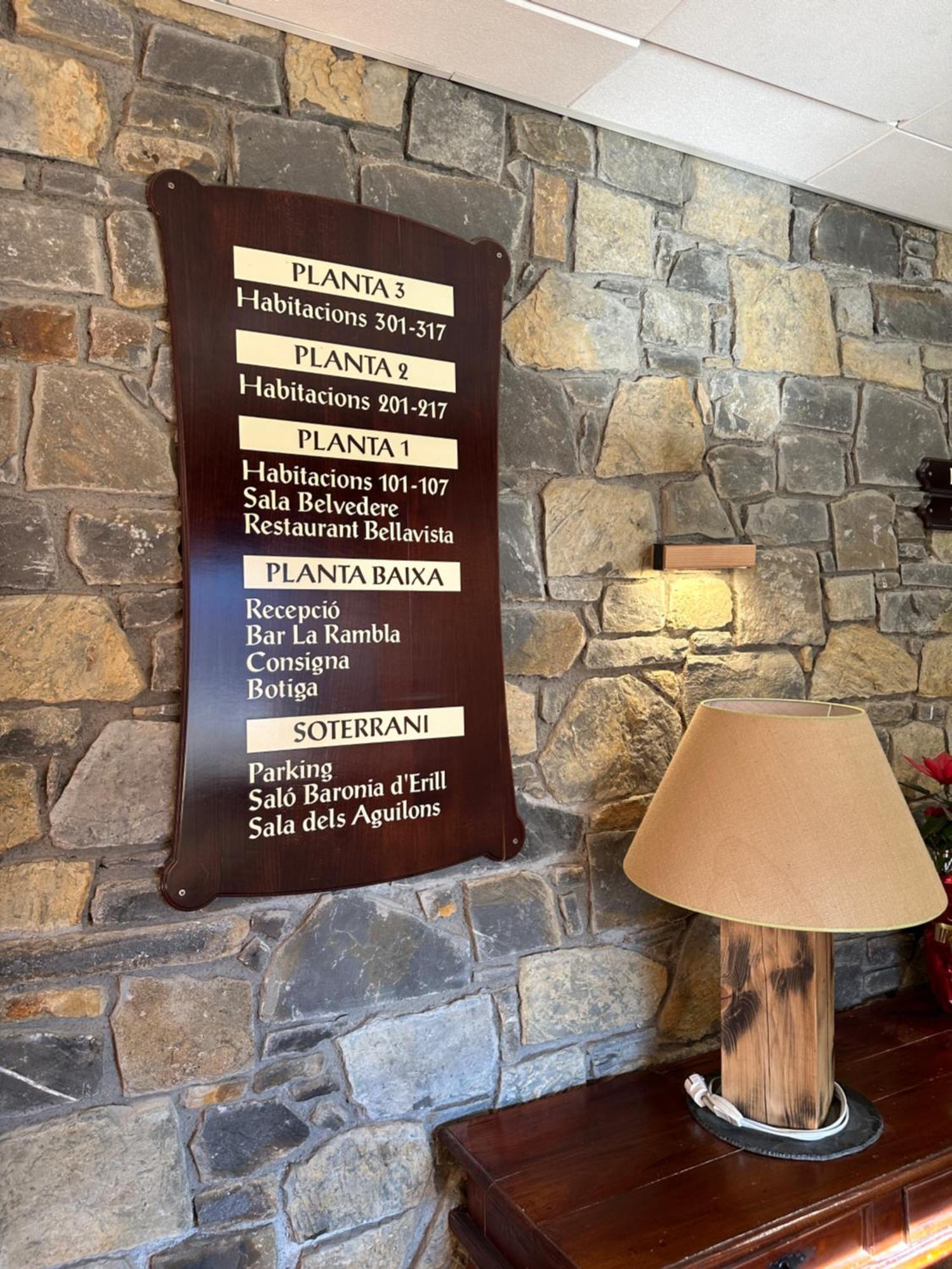 Hotel Romanic Taull Luaran gambar